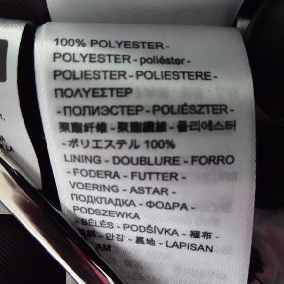 Levi's Oversized Blazer Jacket Women's Size XS Brown Velvet - Picture 9 of 10